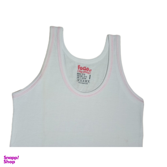 تاپ دخترانه کد 5363 رنگ سفید