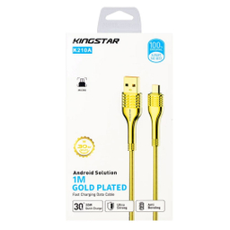 کابل تبدیل USB به MicroUSB کینگ استار مدل K210A طول 1 متر