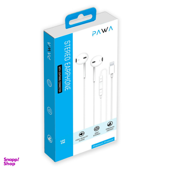 هندزفری باسیم پاوا مدل Lightning PW-LTEP20 طول 1.2 متر