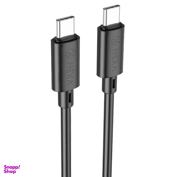 کابل شارژ 60 وات Type-C نکسا مدل L1 طول 100 سانتی‌ متر