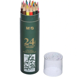مداد رنگی 24 رنگ ام اند جی کد 12346