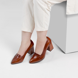 ست کیف و کفش زنانه چرم یلسان مدل لیندا کد TARA-MRV-912-ASL