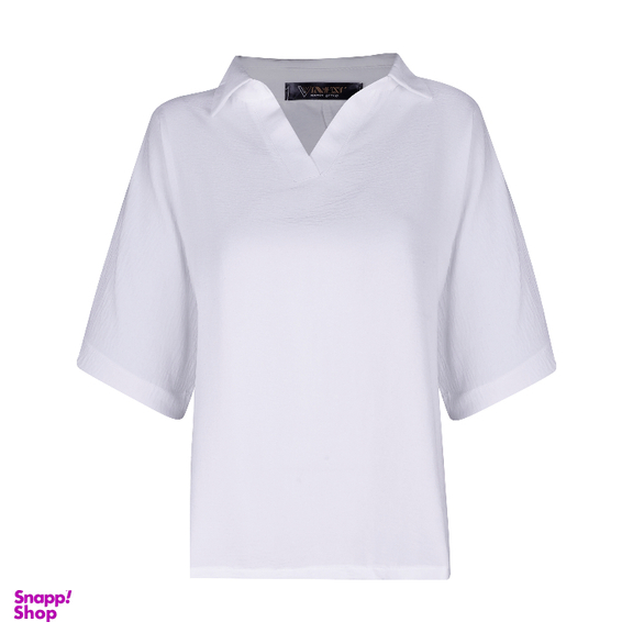 ست بلوز و شلوار زنانه لوینت مدل NIKA کد 0056 رنگ سفید