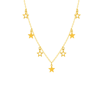 گردنبند طلا 18 عیار زنانه اقلیمه کد GT1361.1.07