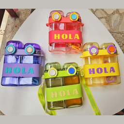 قمقمه دو مخزن بند دار مدل هولا کد 118 ظرفیت 500 میلی‌ لیتر