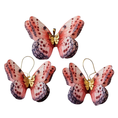 نیم ست طلا 18 عیار زنانه طرح ویوین