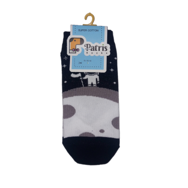 جوراب مچی زنانه طرح آدم فضایی