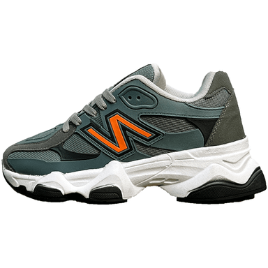 کفش راحتی مدل نیوبالانس کد 1113 رنگ طوسی نارنجی