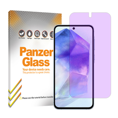 محافظ صفحه نمایش ضداشعه بنفش پنزر گلس مدل Resistant مناسب گوشی موبایل سامسونگ Galaxy A55
