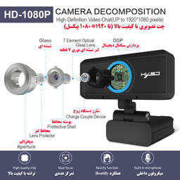 وب کم اچ اکس اس جی مدل HD 1080
