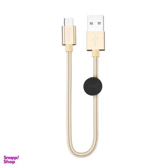 کابل شارژ USB به MicroUSB هوکو مدل X35 طول 25 سانتی متر
