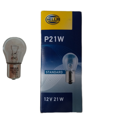 لامپ یک کنتاکت 21 وات خودرو هلا مدل P21W کد L01