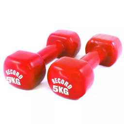 دمبل ایروبیک رکورد وزن 5 کیلوگرم