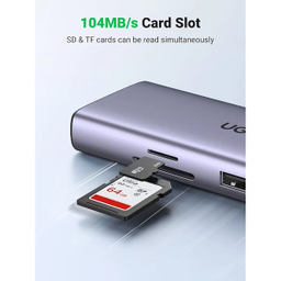 هاب 9 پورت USB-C یوگرین مدل CM490 کد 90119