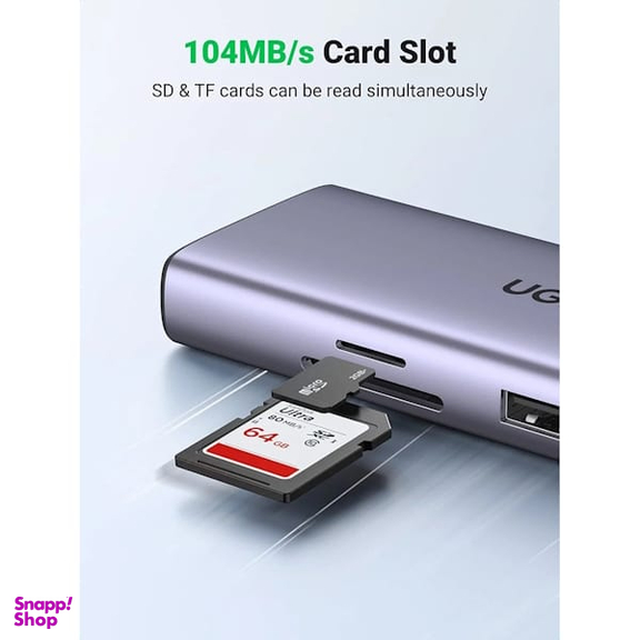 هاب 9 پورت USB-C یوگرین مدل CM490 کد 90119