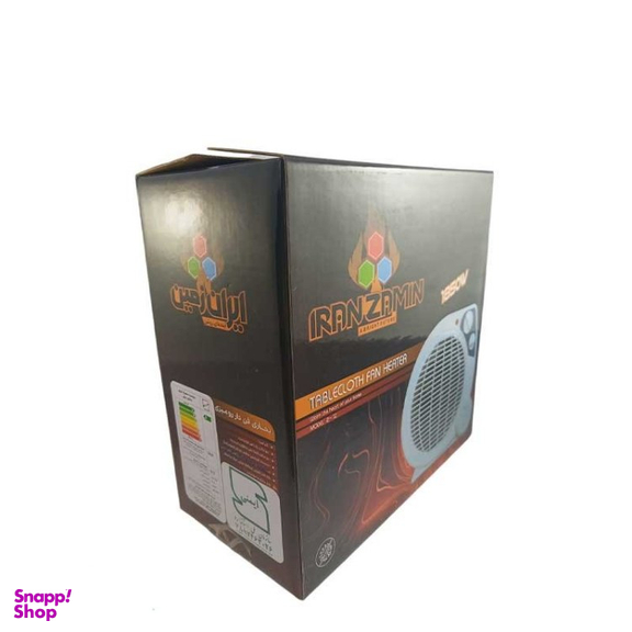 بخاری برقی ایران زمین مدل رومیزی