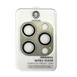 محافظ لنز دوربین گرین لاین مدل HD Plus مناسب برای گوشی موبایل اپل iPhone 15 Pro /  15 Pro Max