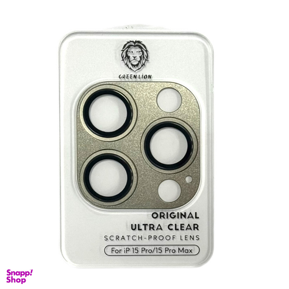 محافظ لنز دوربین گرین لاین مدل HD Plus مناسب برای گوشی موبایل اپل iPhone 15 Pro /  15 Pro Max