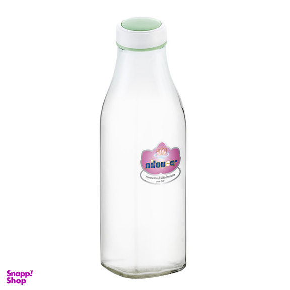 بطری نیلوفر مدل چهارگوش کد 908