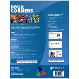 کتاب four corners 3 2nd اثر Jack C. Richards and David Bohlke انتشارات کمبریج