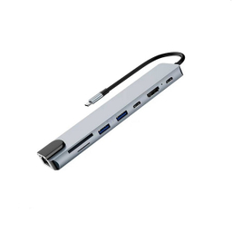 هاب 8 پورت Type-C مدل HT-C8-3