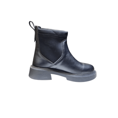 نیم بوت زنانه مدل یقه استرج کد 5055