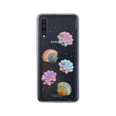 کاور دکین مدل FNY طرح صدف مناسب برای گوشی موبایل سامسونگ Galaxy A70