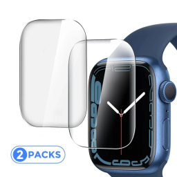 محافظ صفحه نمایش ساعت هوشمند آهااستایل مدل WG49 مناسب  اپل واچ سایز 44 میلی متر بسته دو عددی