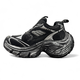 کتانی مردانه طرح Balenciaga مدل 10XL کد 1 رنگ مشکی