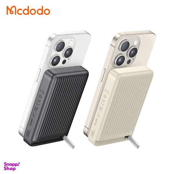 پاوربانک مغناطیسی مک دودو مدل MC-781 10K 30W Qi2 ظرفیت 5000 میلی‌ آمپر ساعت