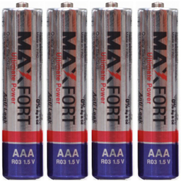 باتری قلمی مکس فورت مدل R03 1.5V بسته 4 عددی