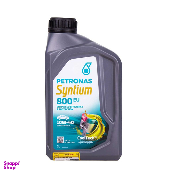 روغن موتور پتروناس مدل 10w40 Syntium 800 EU کد 885868 حجم 1 لیتر