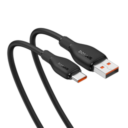 کابل دیتا 100 وات USB به Type-C بیسوس مدل Pudding Series طول 1.2 متر