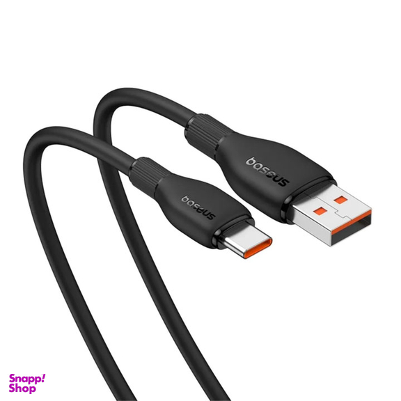 کابل دیتا 100 وات USB به Type-C بیسوس مدل Pudding Series طول 1.2 متر