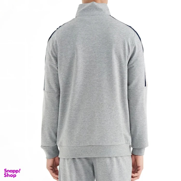 سویشرت ورزشی مردانه مدل GD-17189473 رنگ طوسی
