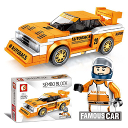 لگو 209 تکه سمبو مدل ماشین مسابقه کد 607061