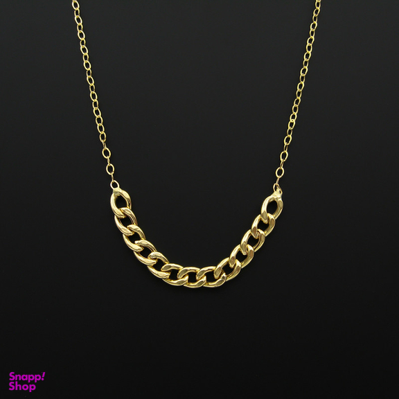 گردنبند طلا 18 عیار زنانه کاپانی کد KN001