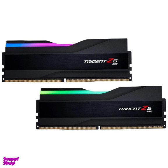 رم دسکتاپ دوکاناله 6000 مگاهرتز Cl36 جی اسکیل مدل TRIDENT Z5 RGB ظرفیت 16 گیگابایت بسته 2 عددی