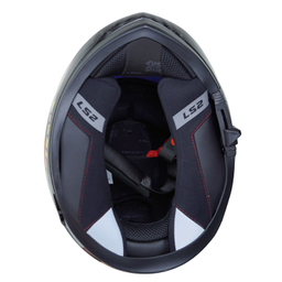 کلاه کاسکت ال اس تو مدل FF801 Scorpion Black ORG به همراه کاور