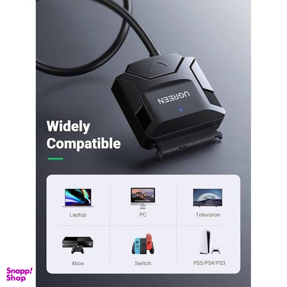 تبدیل USB 3.0 A به 3.5/2.5 SATA یوگرین مدل CR108 کد 20636