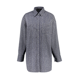 مانتو زنانه لوینت مدل سولینا  کد 0117 رنگ طوسی سرمه ای