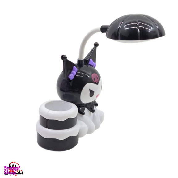 اسباب بازی ناب سل مدل چراغ مطالعه کرومی شارژی تراش دار همراه با جای خودکار