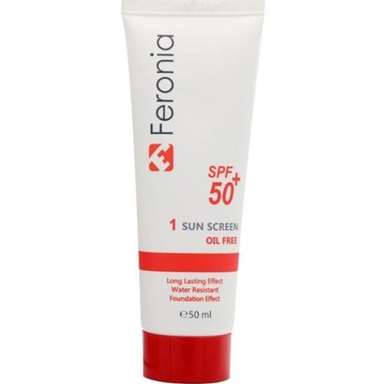 کرم ضد آفتاب فرونیا مدل 1 با SPF 50 حجم 50 میلی لیتر