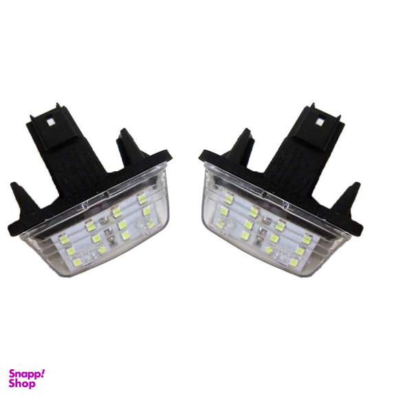 چراغ پلاک خودرو وارون مدل P-705-SMD مناسب برای پژو 206 بسته 2 عددی