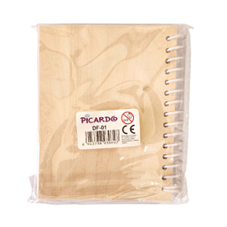 دفترچه یادداشت 60 برگ پیکاردو طرح گنجشک کد P-DF-02-Sparrow