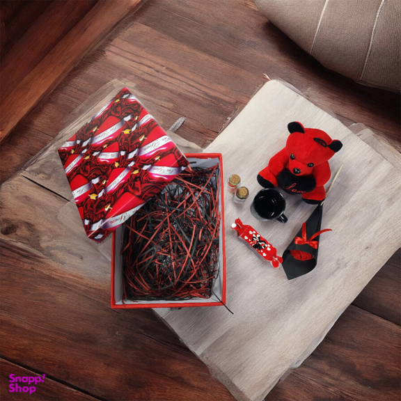 ست هدیه روز عشق مدل خرس مجموعه 8 عددی