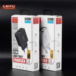 شارژر دیواری 22.5 وات لیتو مدل LH-32 به همراه کابل تبدیل Lightning