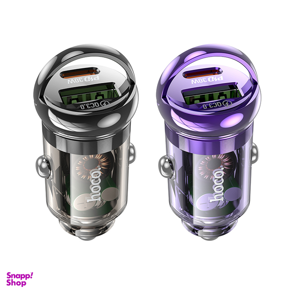 شارژر فندکی 30 وات هوکو مدل Z53A USB