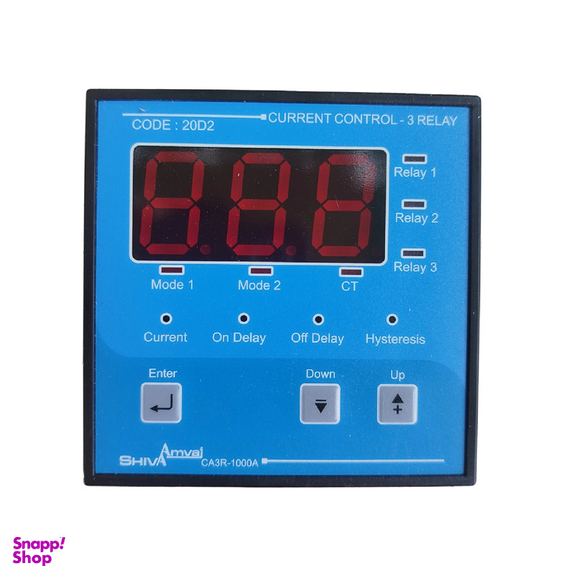 کنترل آمپر شیوا امواج مدل CA3R-1000A کد 20D2 بسته دو عددی