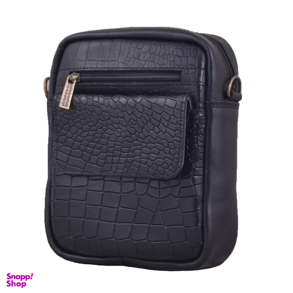 کیف رودوشی چرم طبیعی طرح لزار تمساحی کد 0787
